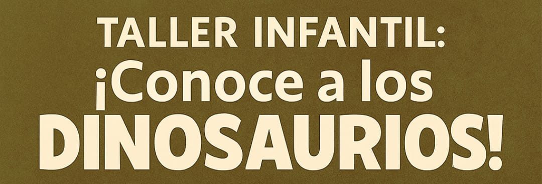 ¡Una aventura prehistórica te espera en la Biblioteca!