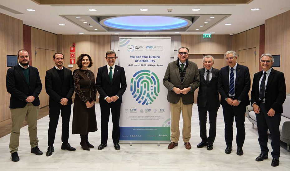 Málaga acogerá el eMobility Expo World Congress-Mow 2026, un evento mundial clave para la movilidad