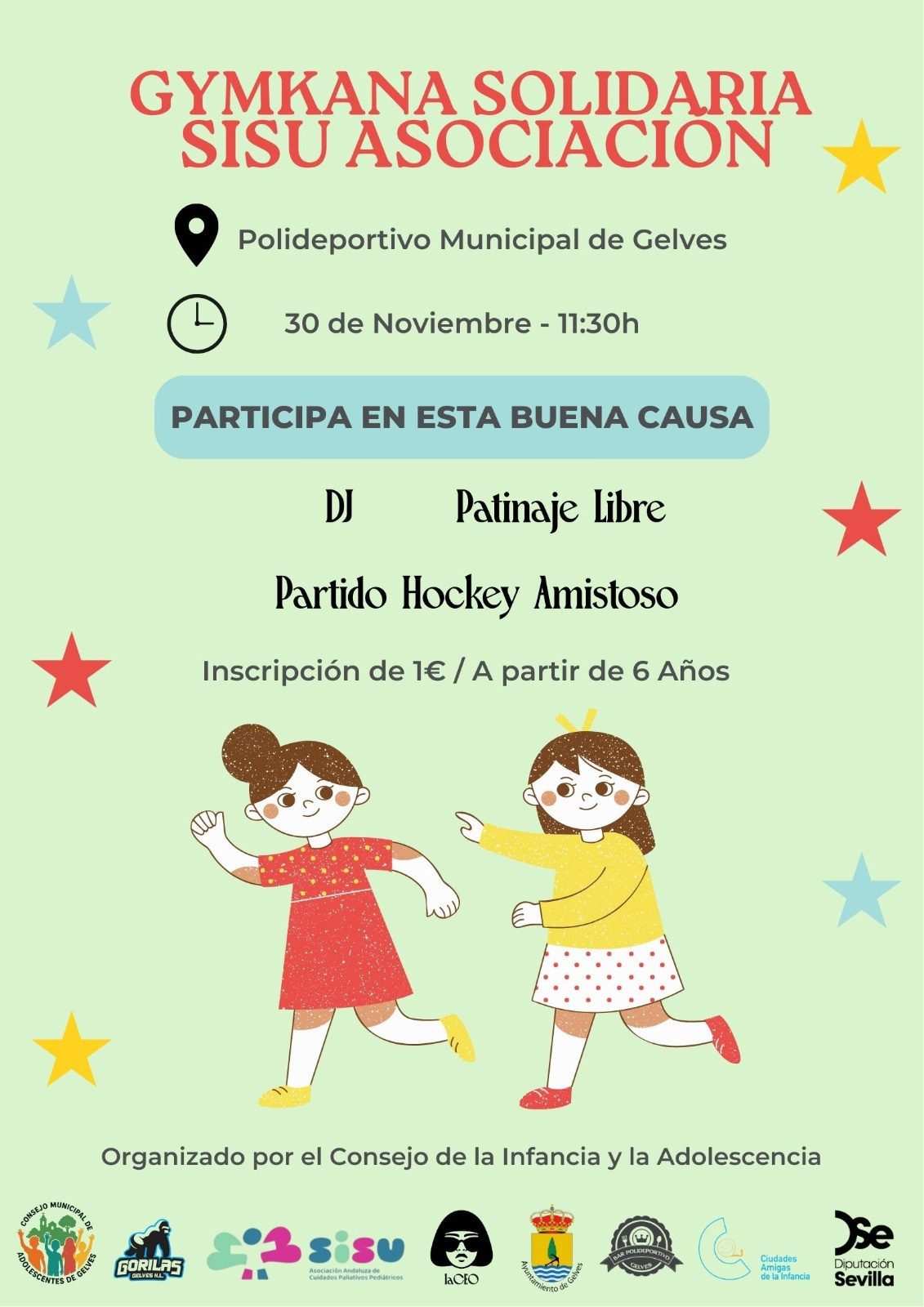Gelves celebra el Día Mundial de la Infancia con una Jornada dedicada a las familias