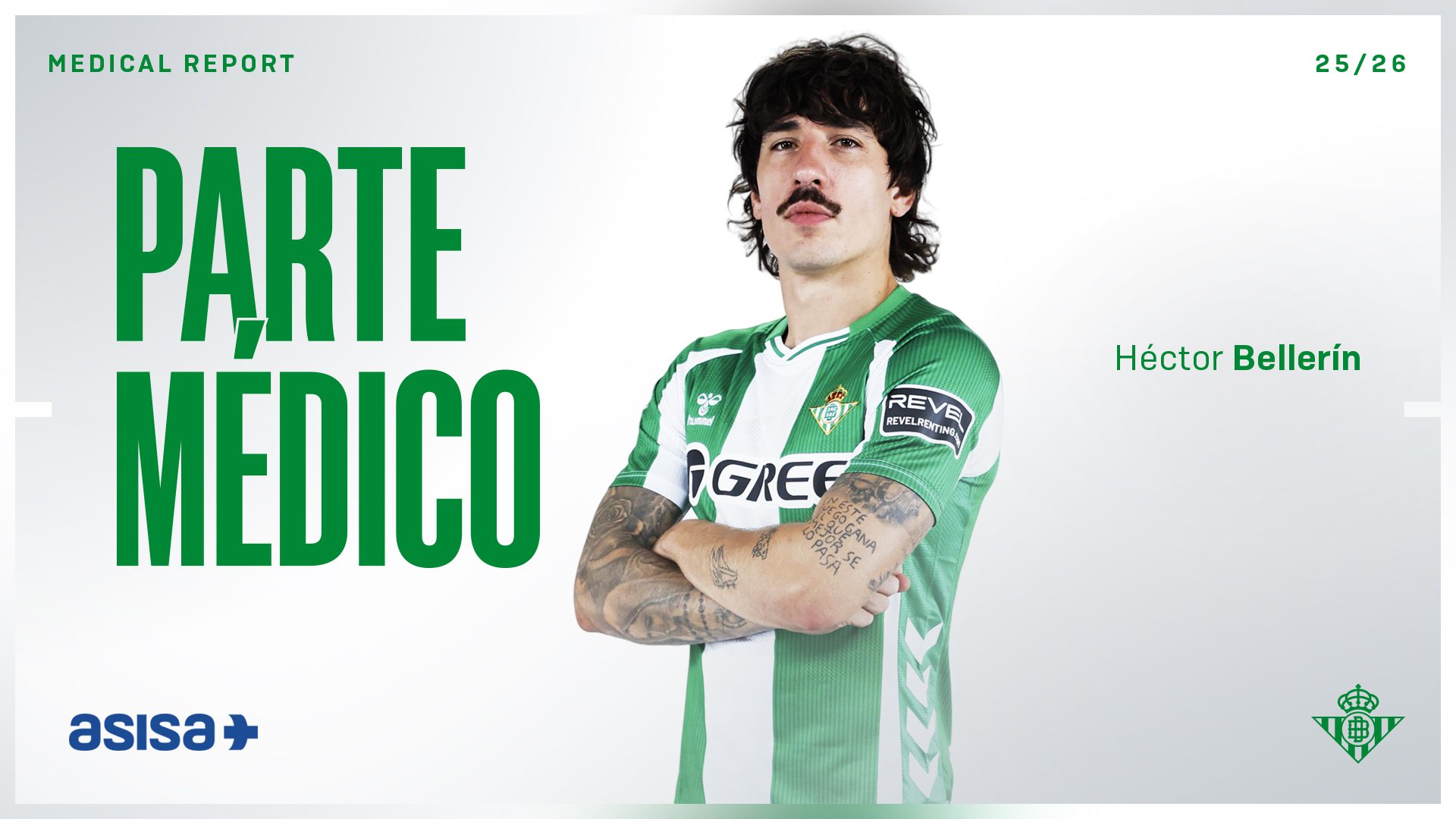 Parte médico de Héctor Bellerín