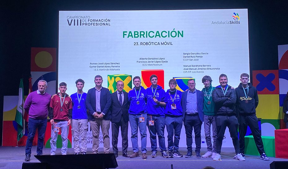 Los estudiantes de Málaga y Córdoba son los que logran más oros en las Olimpiadas de FP