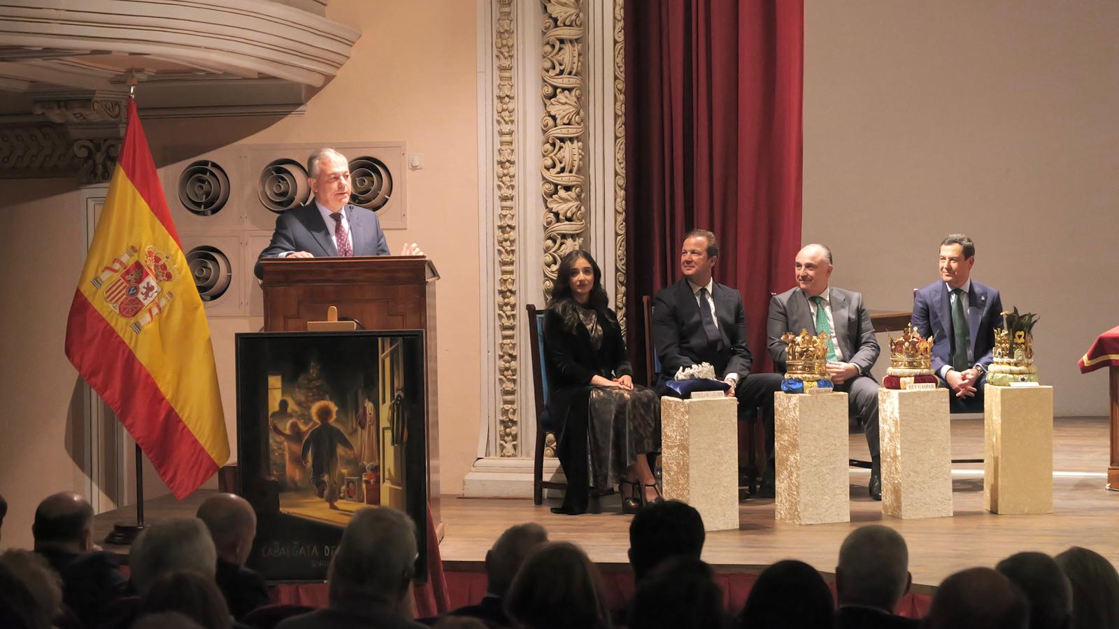 El alcalde felicita a los tres Reyes Magos de Sevilla de 2026 y recuerda “el compromiso sin fisuras de este Ayuntamiento con el Ateneo para seguir haciendo cada vez más grande la mejor cabalgata del mundo”