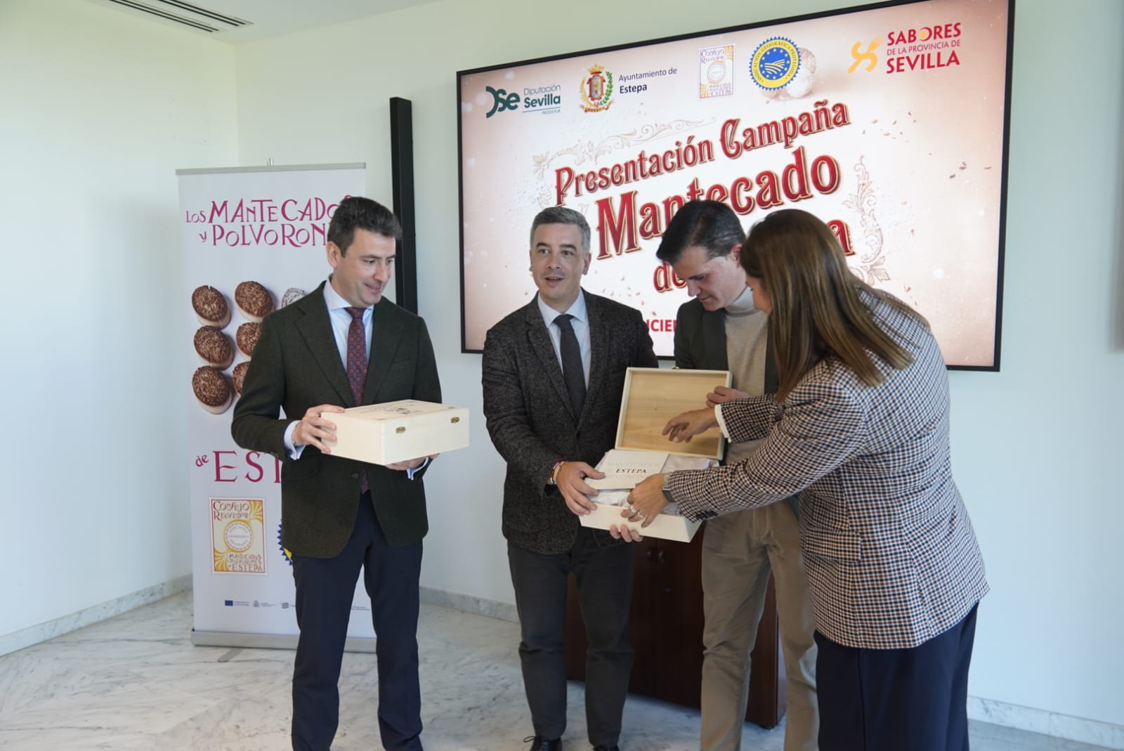 La Diputación reedita, por tercer año, su impulso a la difusión de los mantecados y polvorones de Estepa