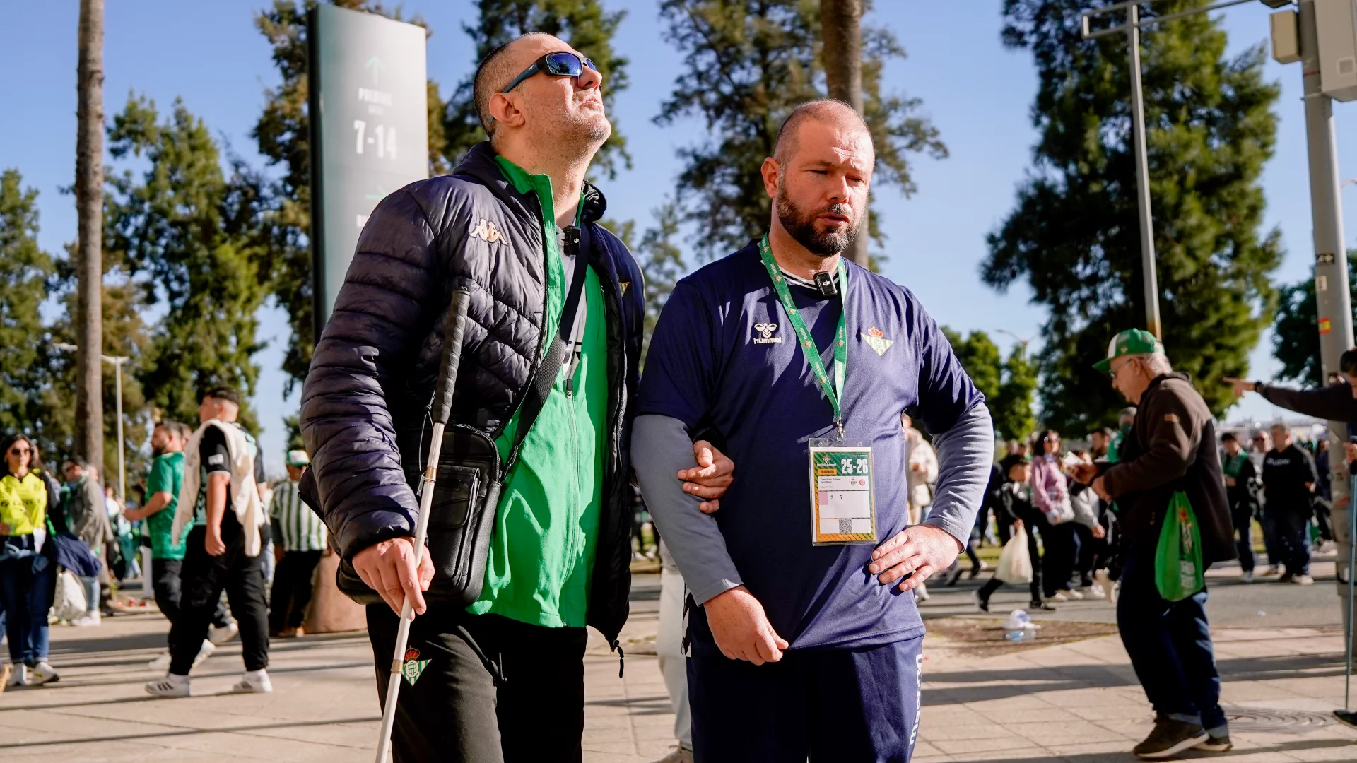 Los servicios de accesibilidad del Real Betis para los aficionados con movilidad reducida
