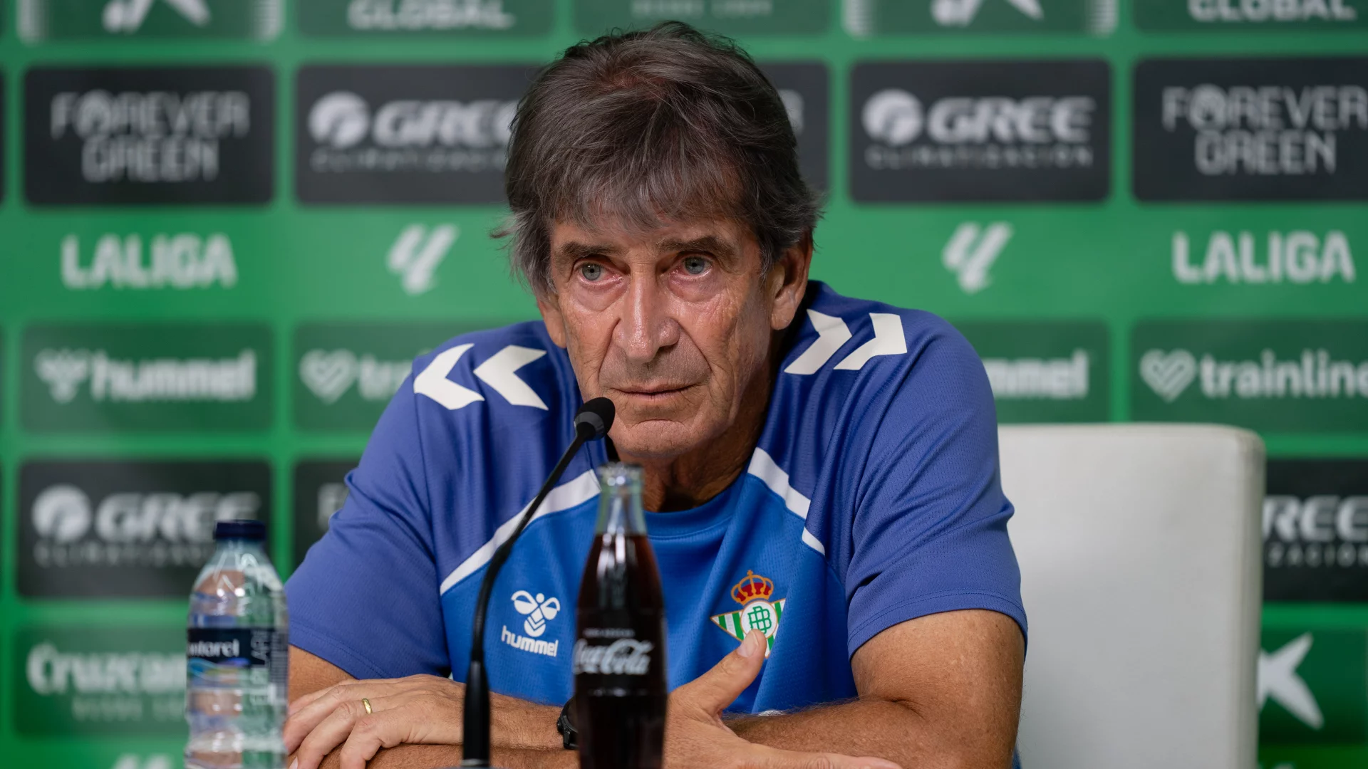 Rueda de prensa de Manuel Pellegrini previa al Real Betis – FC Barcelona
