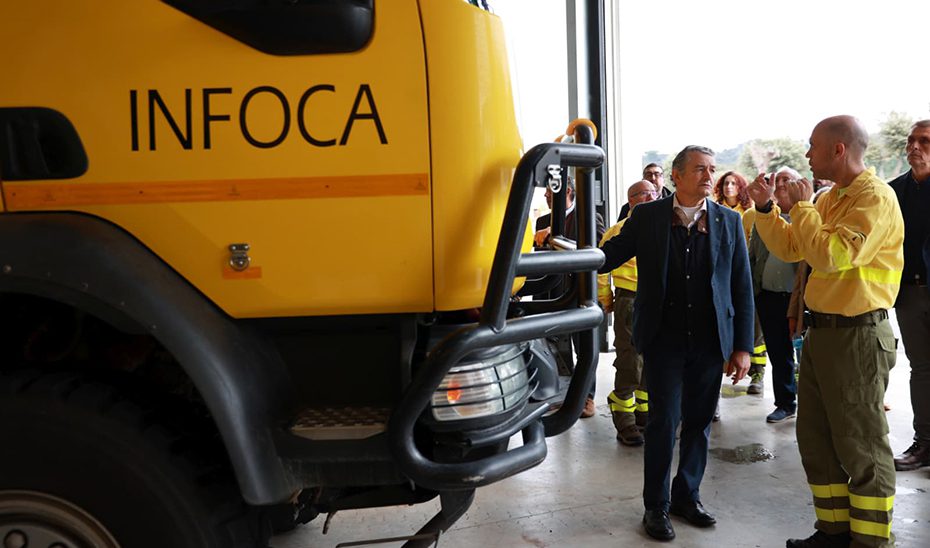La Junta inaugura las instalaciones del nuevo Centro de Defensa Forestal de El Pedroso