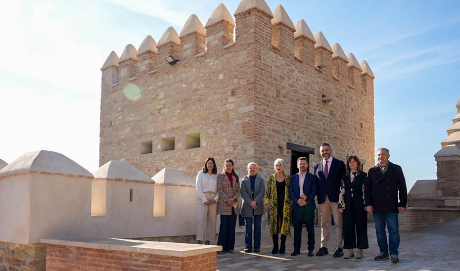 La restauración de la Torre de la Justicia culmina la inversión de 10 millones en la Alcazaba de Almería