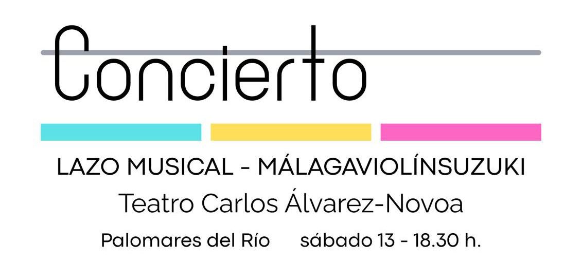 Concierto de “Lazo Musical – Málaga Violín Suzuki” en el Teatro Municipal
