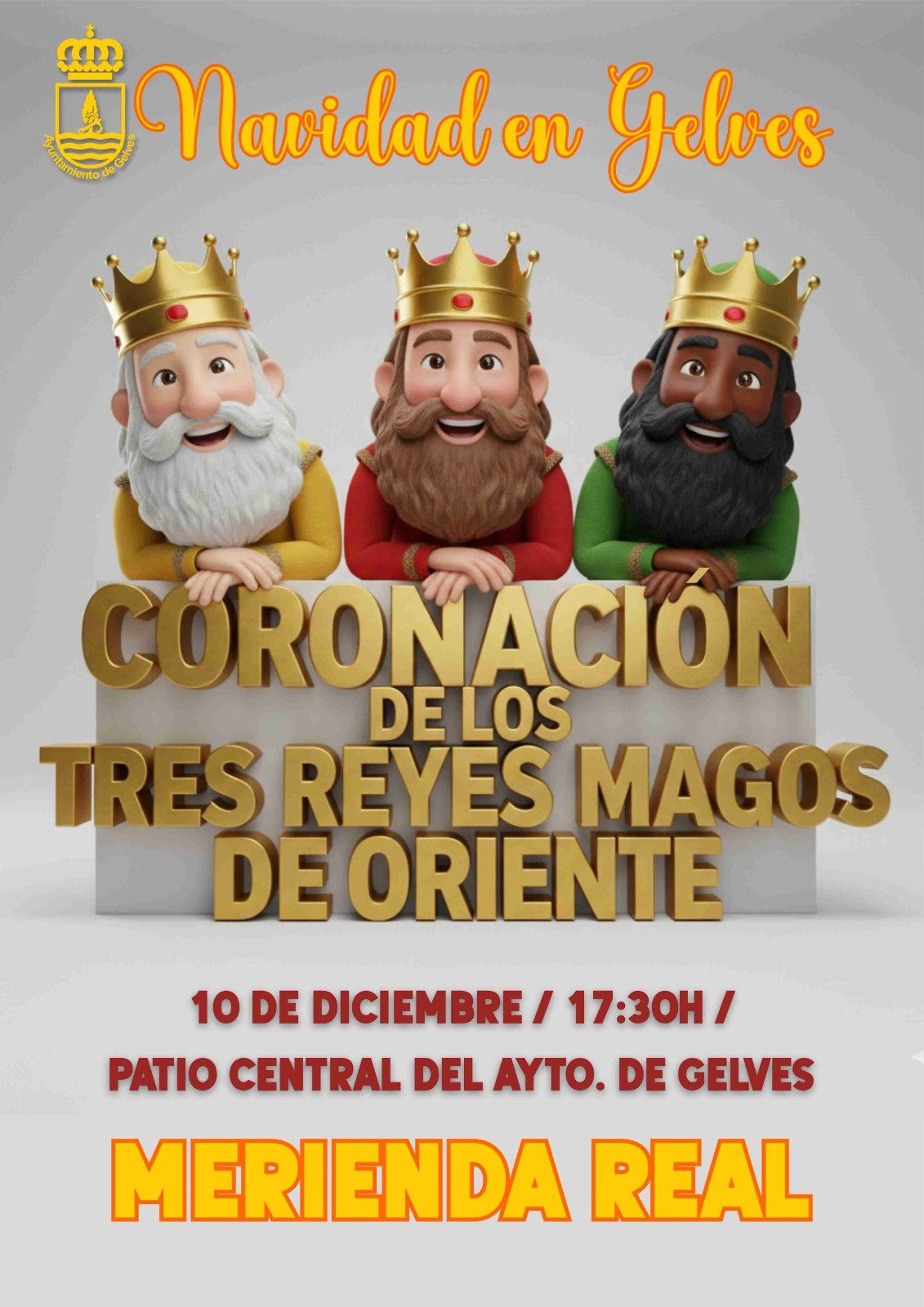 Magia, emoción y sabores tradicionales en la Coronación de los Reyes Magos de Gelves 2025-2026