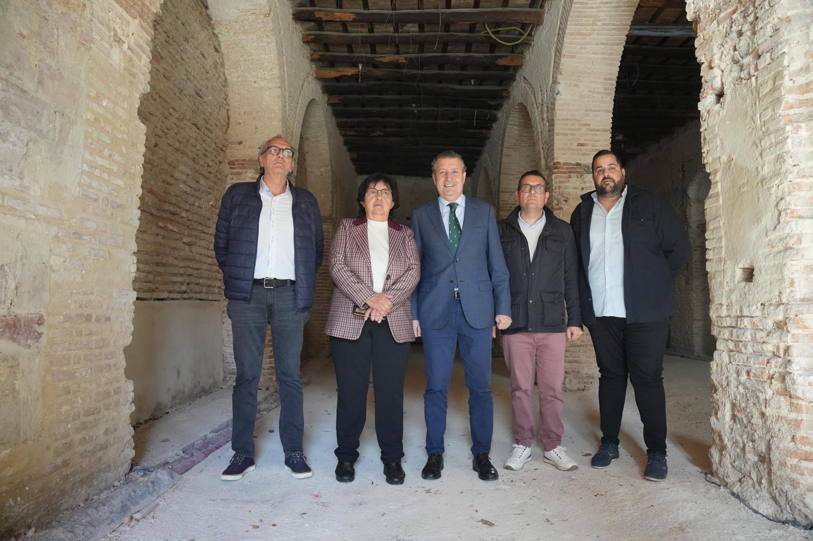 El Plan 2030 de la Diputación permitirá rehabilitar y dar uso a la Real Casa de Postas de La Luisiana, con una inversión de 712.000 euros