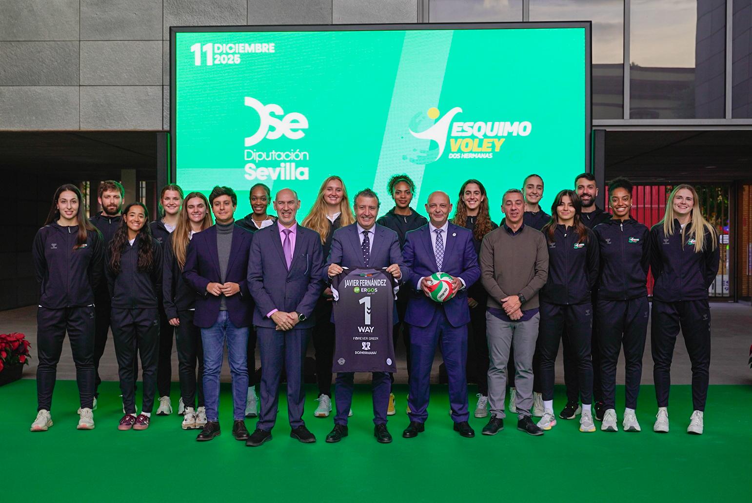 Javier Fernández: “Apoyar al Esquimo de Dos Hermanas es poner en valor el talento de sus jugadoras y canalizar el deporte como foco turístico y de desarrollo”