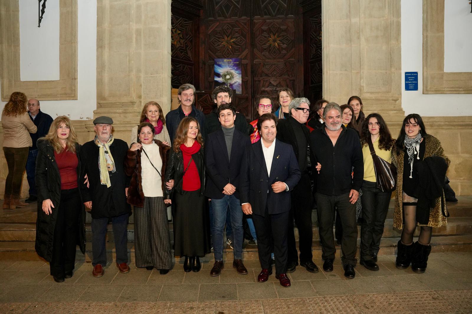 Casimiro Fernández en el homenaje al escritor y periodista Manuel Ferrand por el centenario de su nacimiento