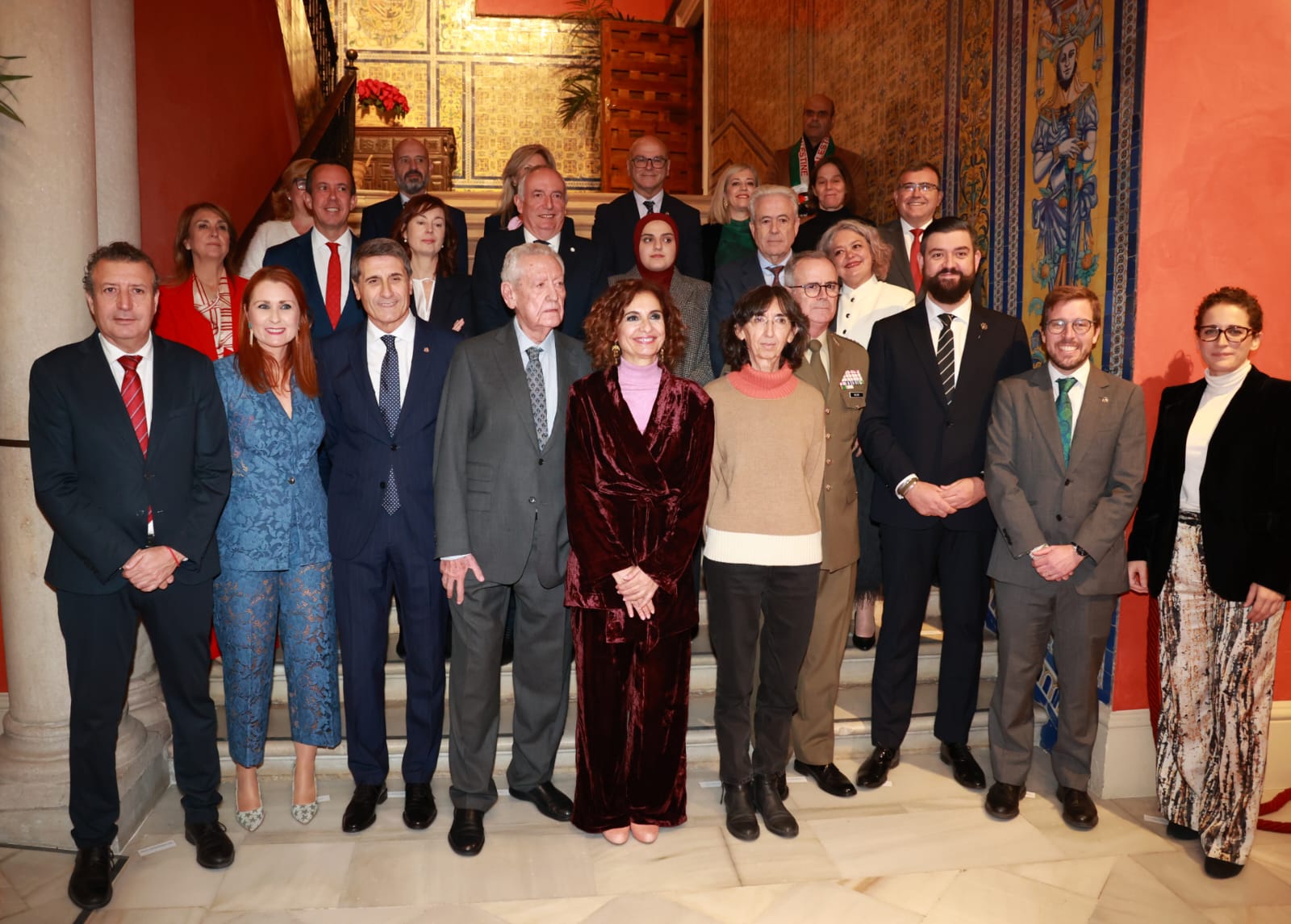 El presidente de la Diputación en la entrega de los galardones Plaza de España 2025