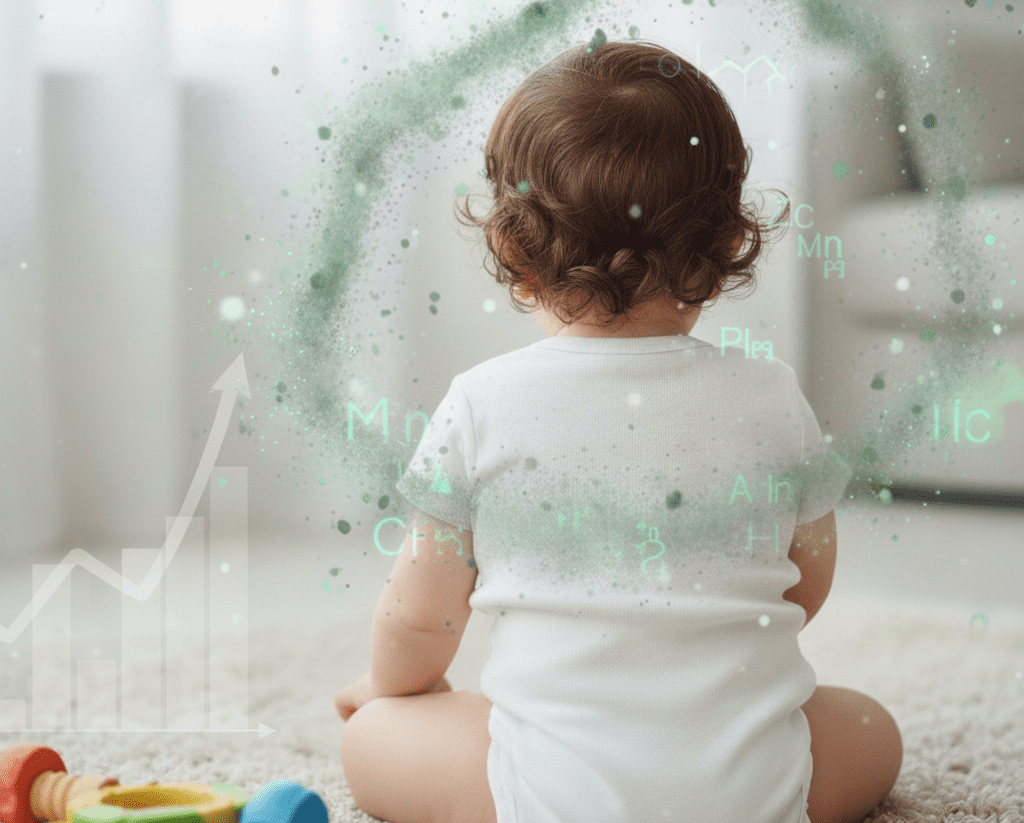 Detectan contaminantes ambientales en niños de 0 a 2 años