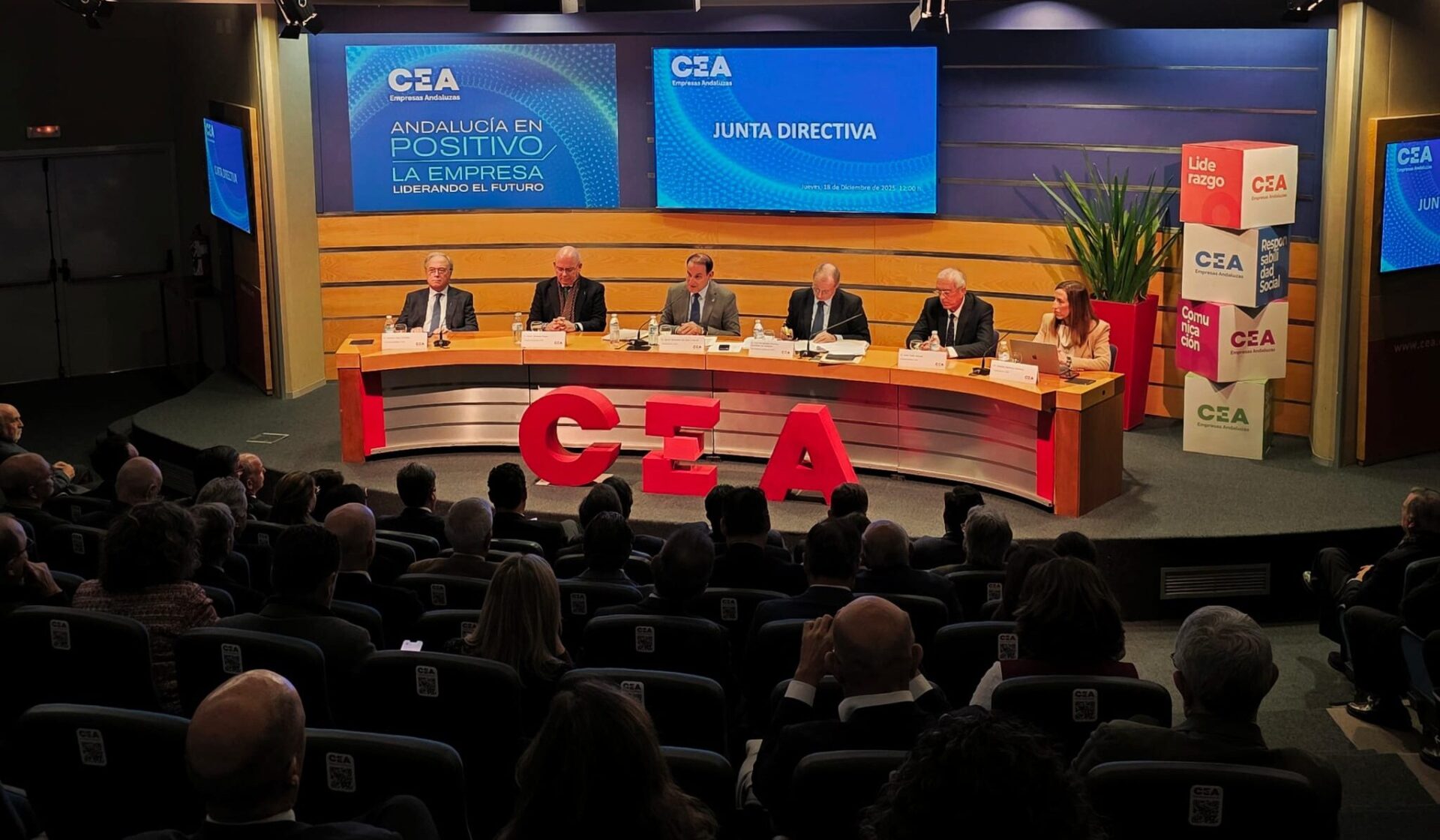 Respaldo unánime de la Junta Directiva de CEA a la reelección de Javier González de Lara – Confederación de Empresarios de Andalucía