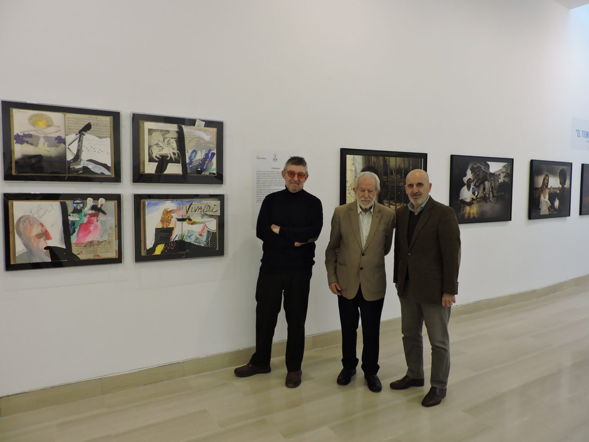 Casa de la Provincia: la exposición ‘Tiempo&Tempo’ incluye la muestra pictórica ‘Preludio’, de Juan Carlos Castro Crespo, y la fotográfica ‘El tiempo de Alicia’, de Santiago García Galván