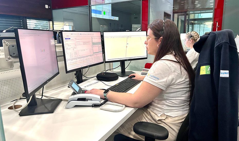 El 112 gestiona más de 3.500 incidencias durante la Nochebuena y la madrugada de Navidad