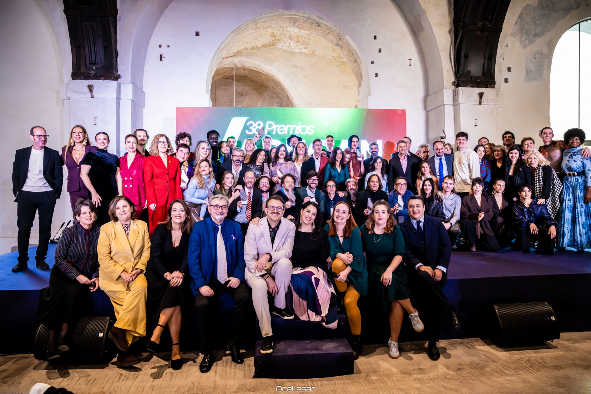 El Ayuntamiento respalda al cine andaluz en los Premios ASECAN celebrados en la Real Fábrica de Artillería