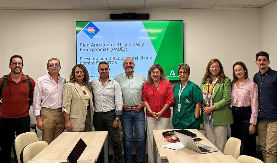 Andalucía avanza en el Plan Andaluz de Urgencias y Emergencias con la creación del Comité de Expertos