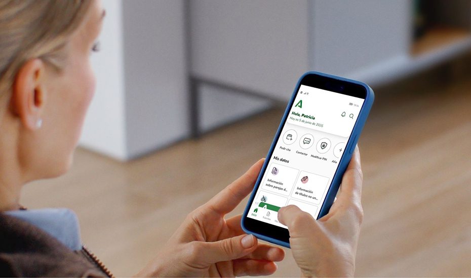 El uso de la Administración digital se consolida entre los andaluces, con 2,5 millones de interacciones en 2025