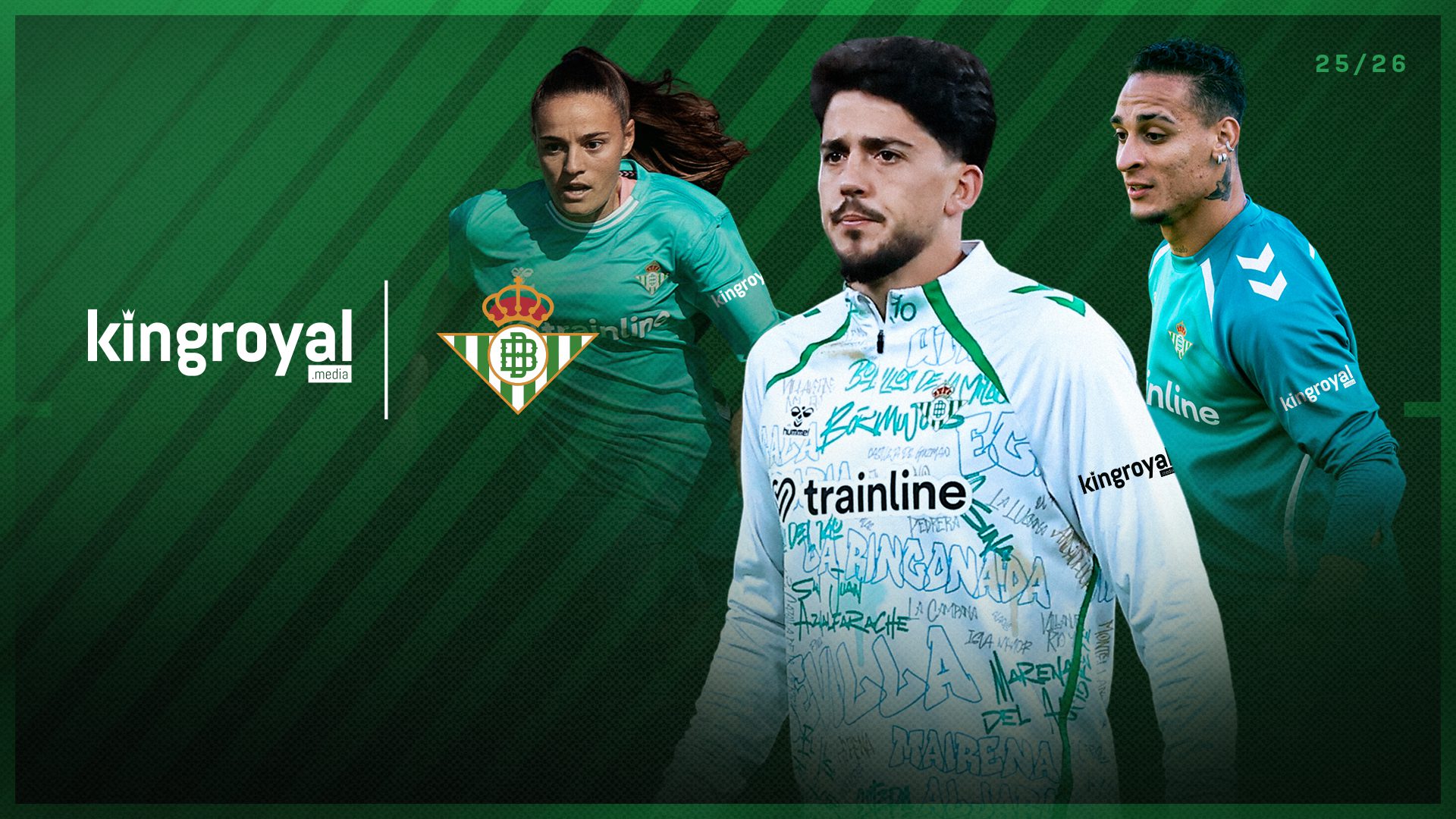 Kingroyal.media se une al Real Betis como patrocinador global