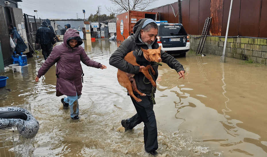 La EMA manda un mensaje Es-Alert a los 27 municipios de Sol y Guadalhorce afectados por el aviso rojo por lluvias
