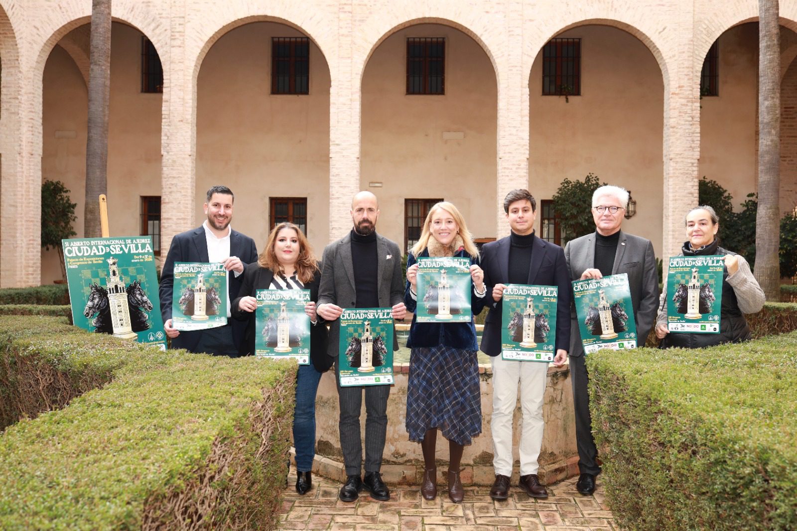 La Diputación de Sevilla presenta la XIII Olimpiada Interescolar y el II Torneo femenino en el Abierto Internacional de Ajedrez “Ciudad de Sevilla”