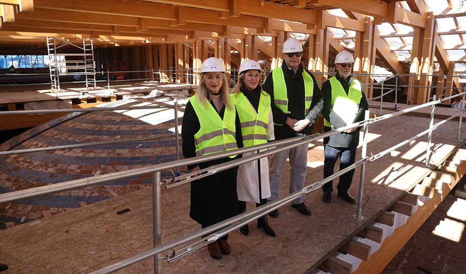 Las obras en las cubiertas de la Catedral de Málaga alcanzan su ecuador y concluirán a finales de 2027