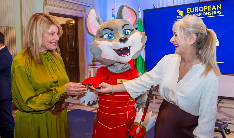 La marca Andalucía, en la imagen oficial del Campeonato de Europa de Bádminton Absoluto Huelva 2026