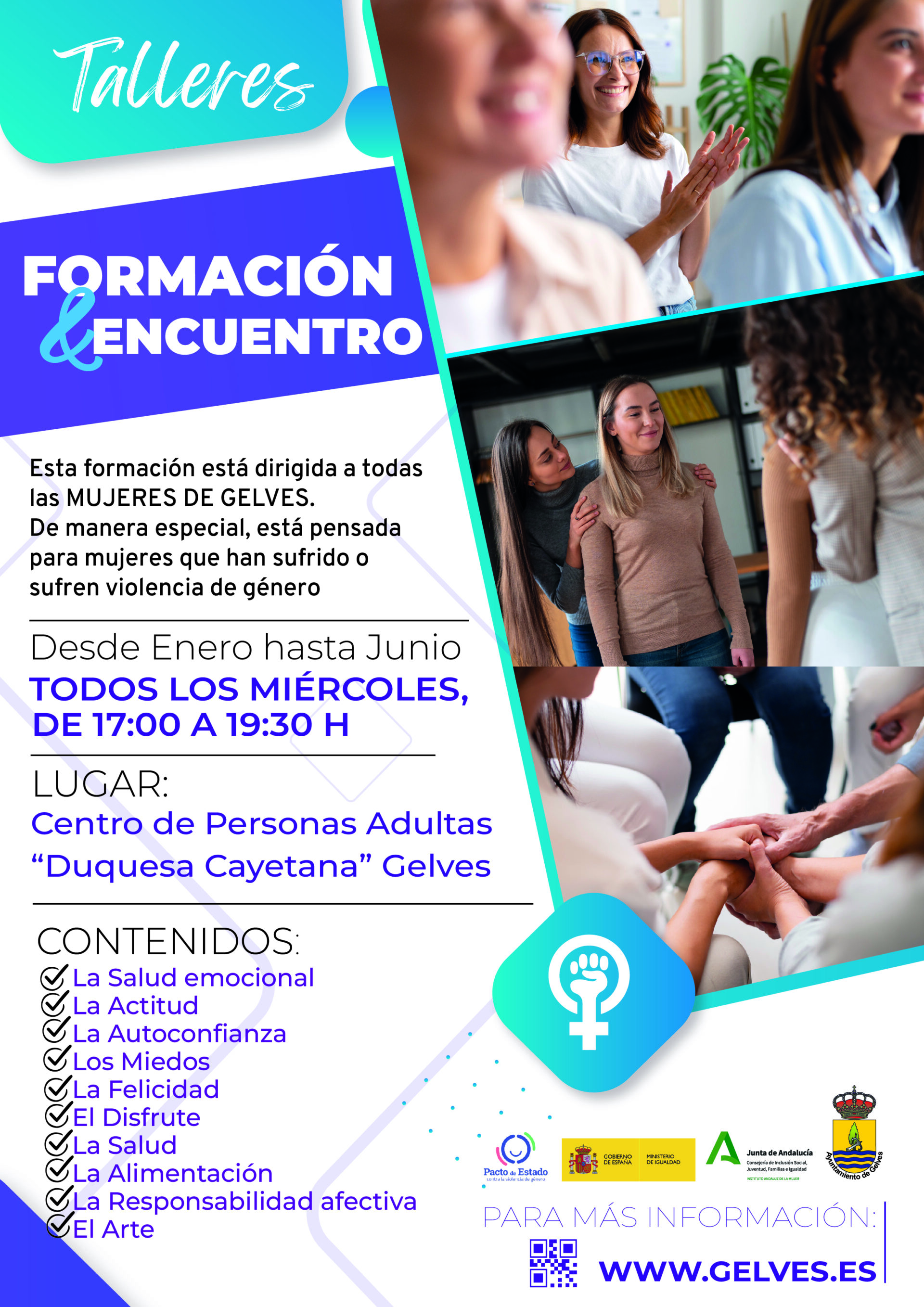 Gelves impulsa talleres de formación y encuentro para mujeres de la localidad