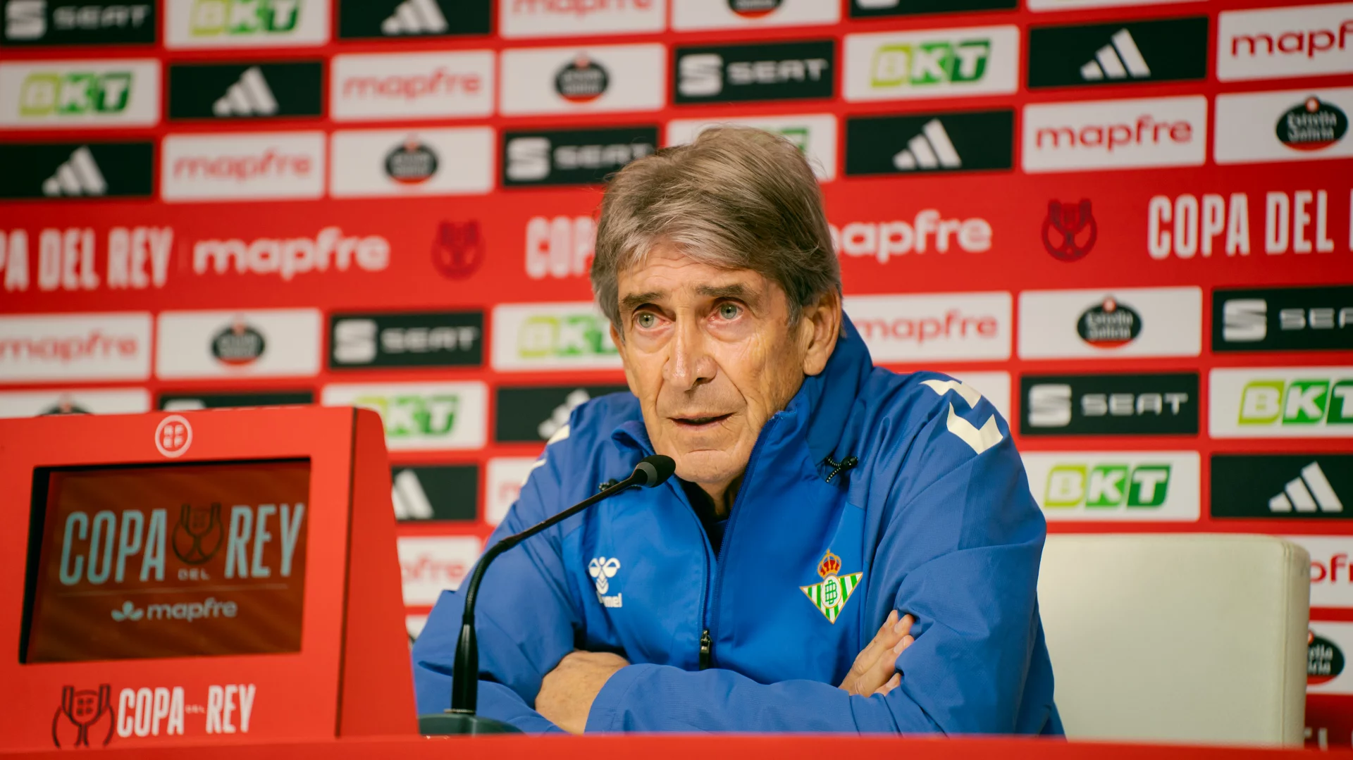 Rueda de prensa de Manuel Pellegrini previa al Real Betis – Elche CF