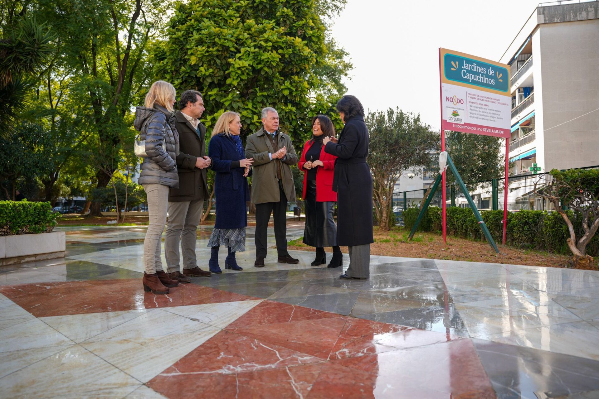 El Gobierno de Sanz impulsa la renovación integral del Jardín de Capuchinos, con una inversión de más de 150 000 euros