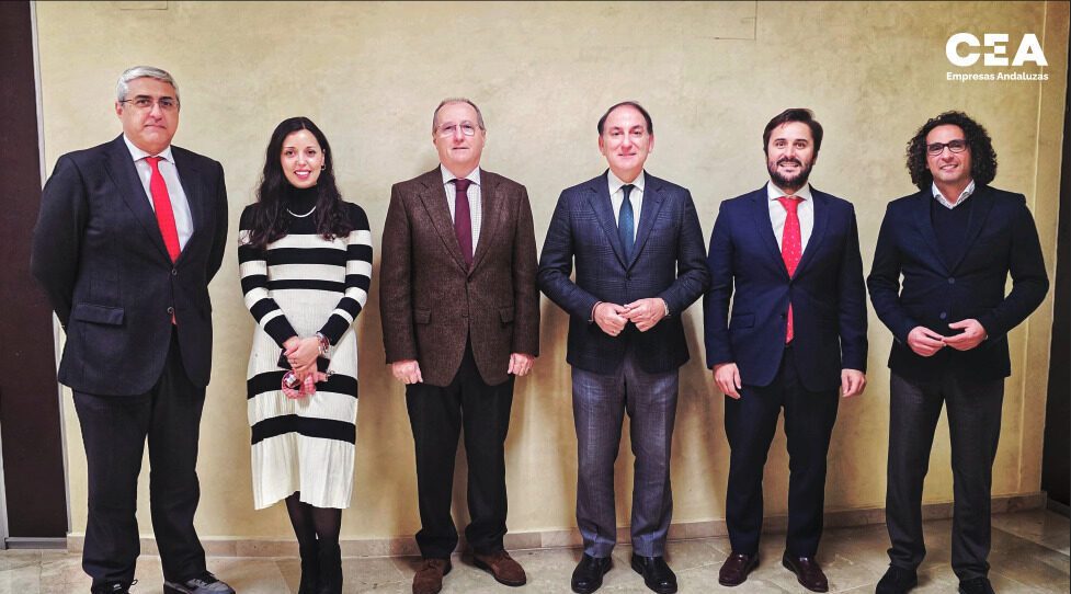 CEA Y AJE mantienen un encuentro de trabajo para continuar fortaleciendo la colaboración entre las organizaciones y seguir avanzando en el impulso a las iniciativas empresariales de los jóvenes emprendedores andaluces – Confederación de Empresarios de Andalucía