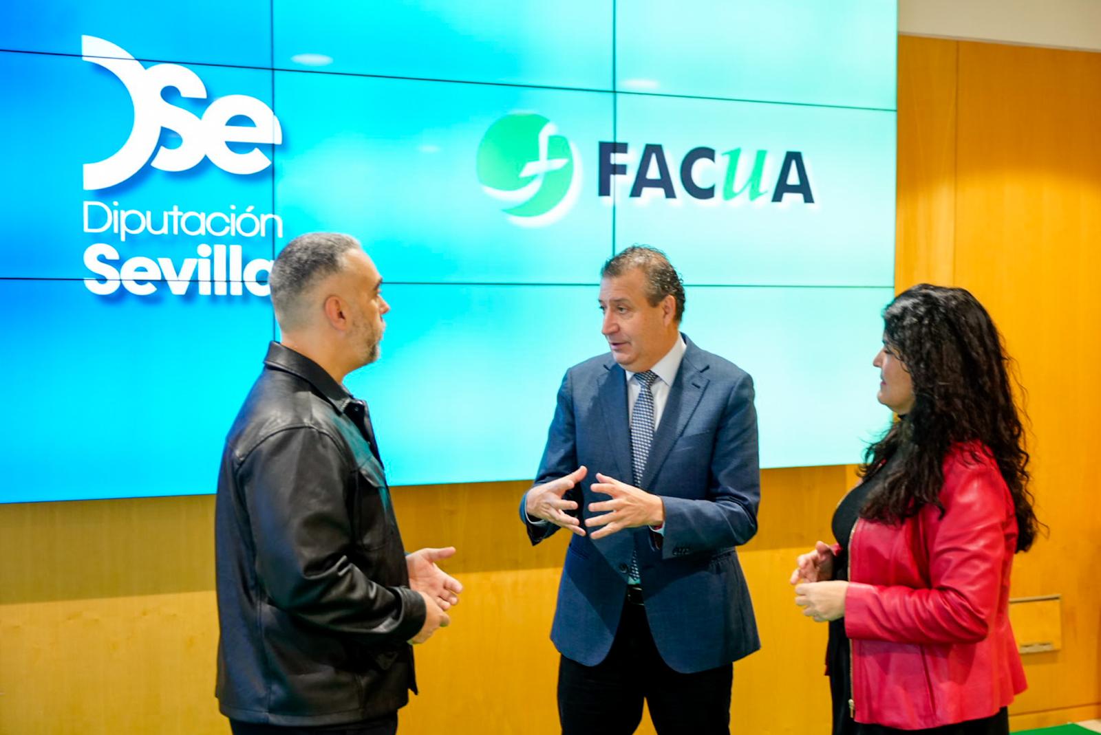 La Diputación de Sevilla y la FACUA analizan nuevas vías de colaboración para reforzar la defensa de las personas consumidoras en la provincia