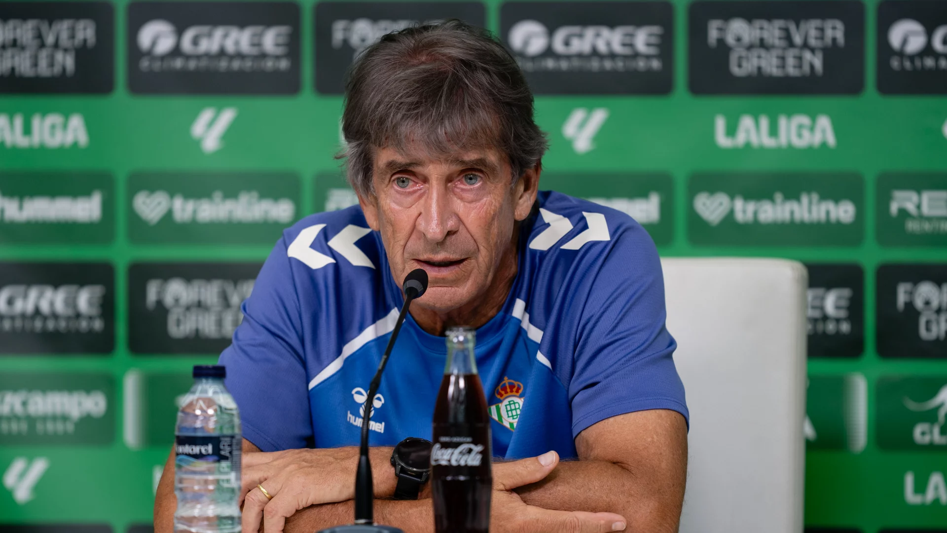 Rueda de prensa de Manuel Pellegrini previa al Real Betis – Villarreal CF