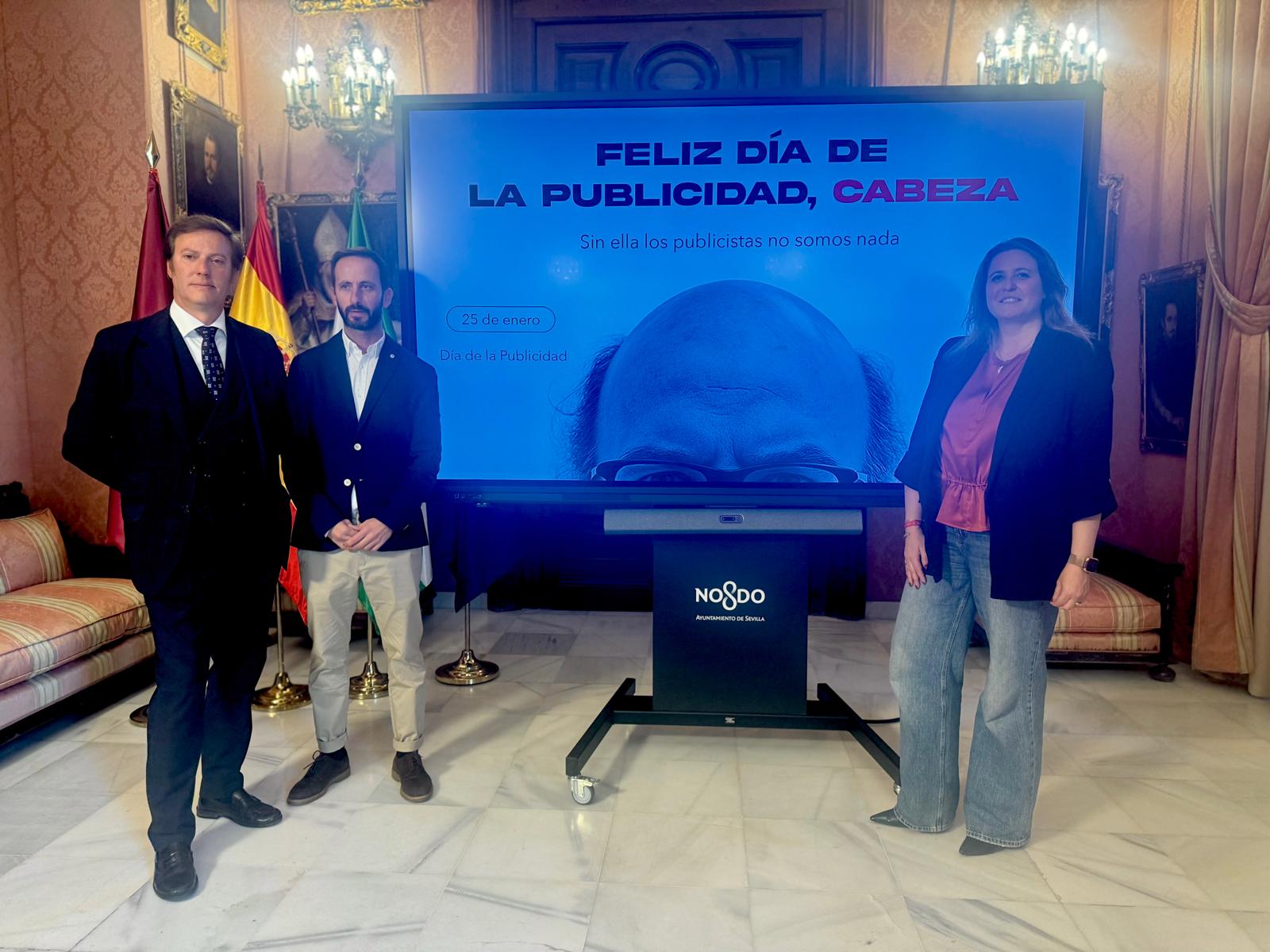 El Ayuntamiento de Sevilla presenta la campaña del Día del Patrón de la Publicidad y pone en valor el papel del sector creativo