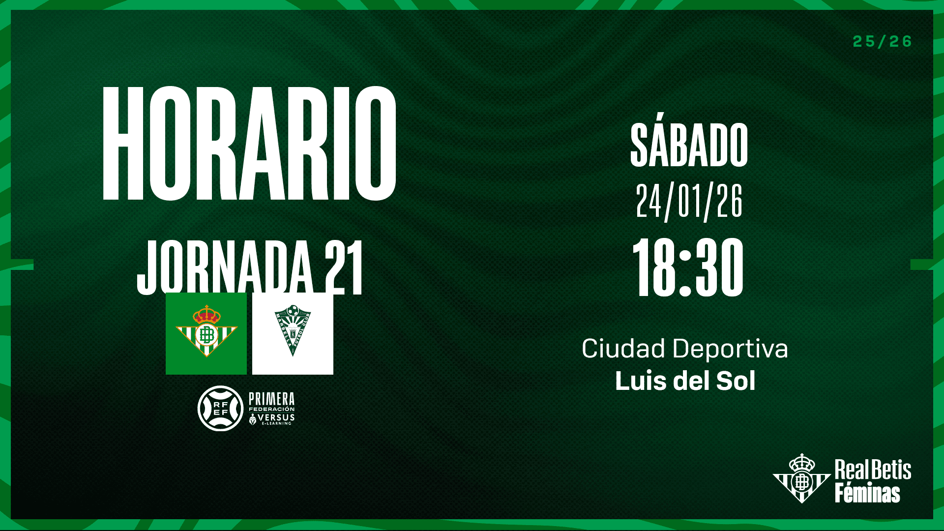 Saca ya tu entrada gratuita para animar al Betis Deportivo frente al Marbella FC