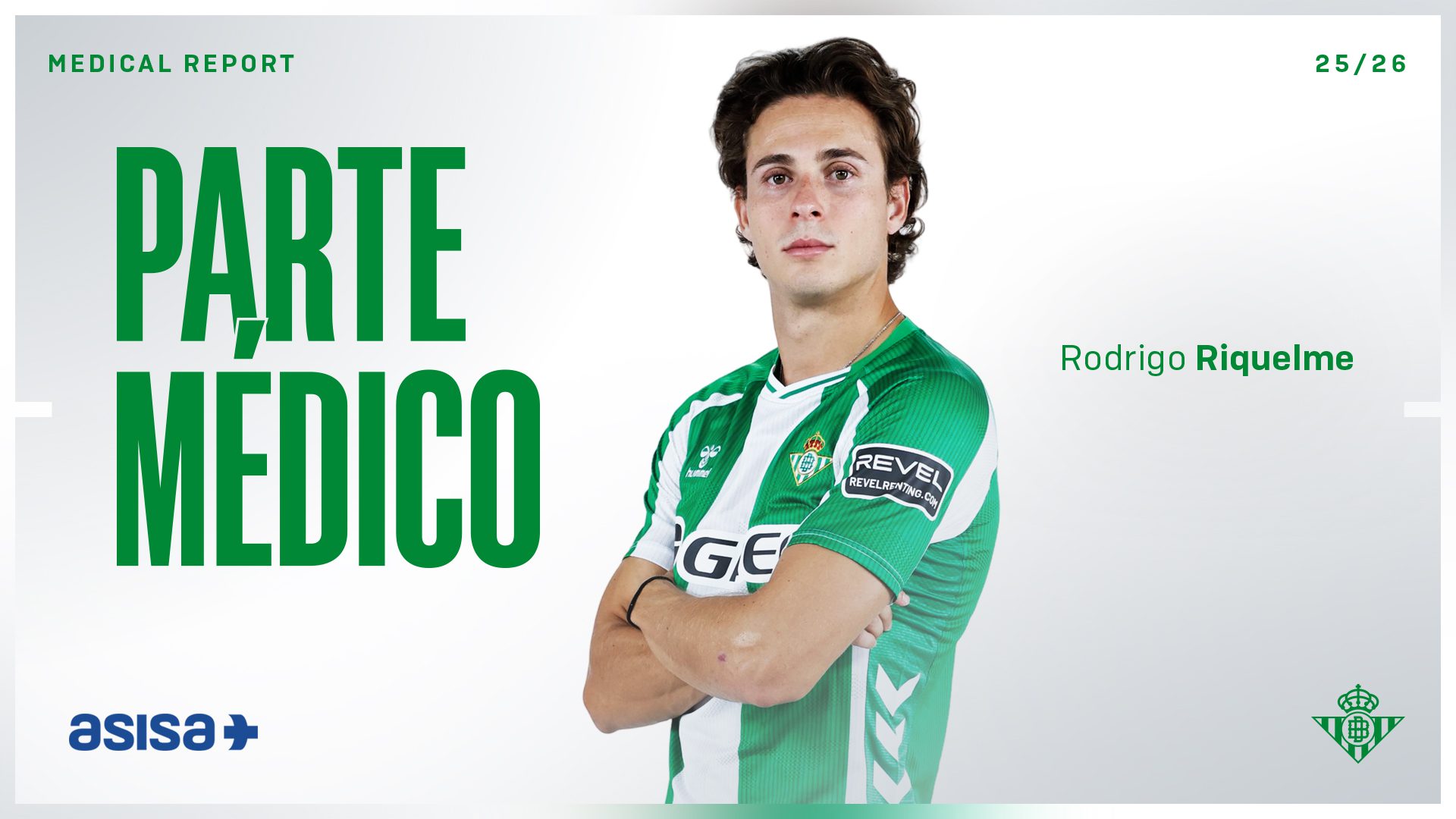 Rodrigo Riquelme sufre una lesión en el aductor izquierdo