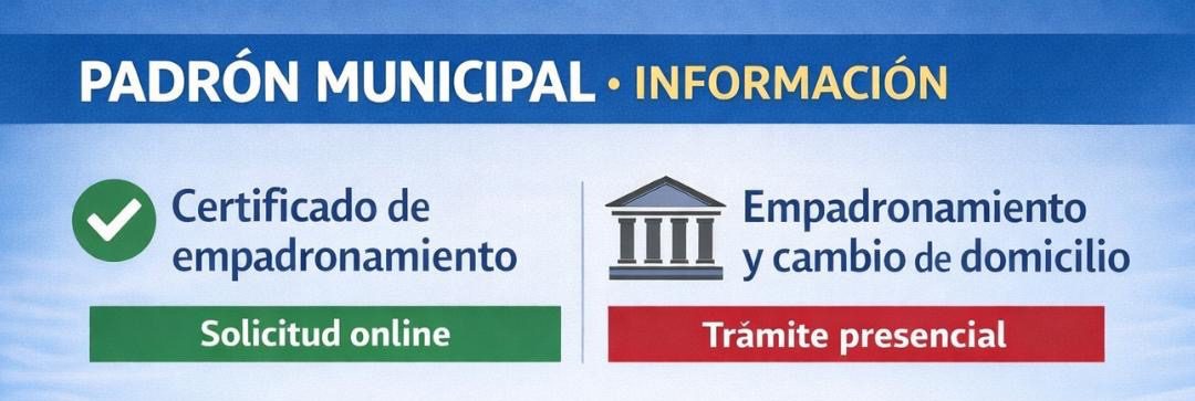 Si vives en Palomares del Río, empadrónate: es importante para ti y para todos