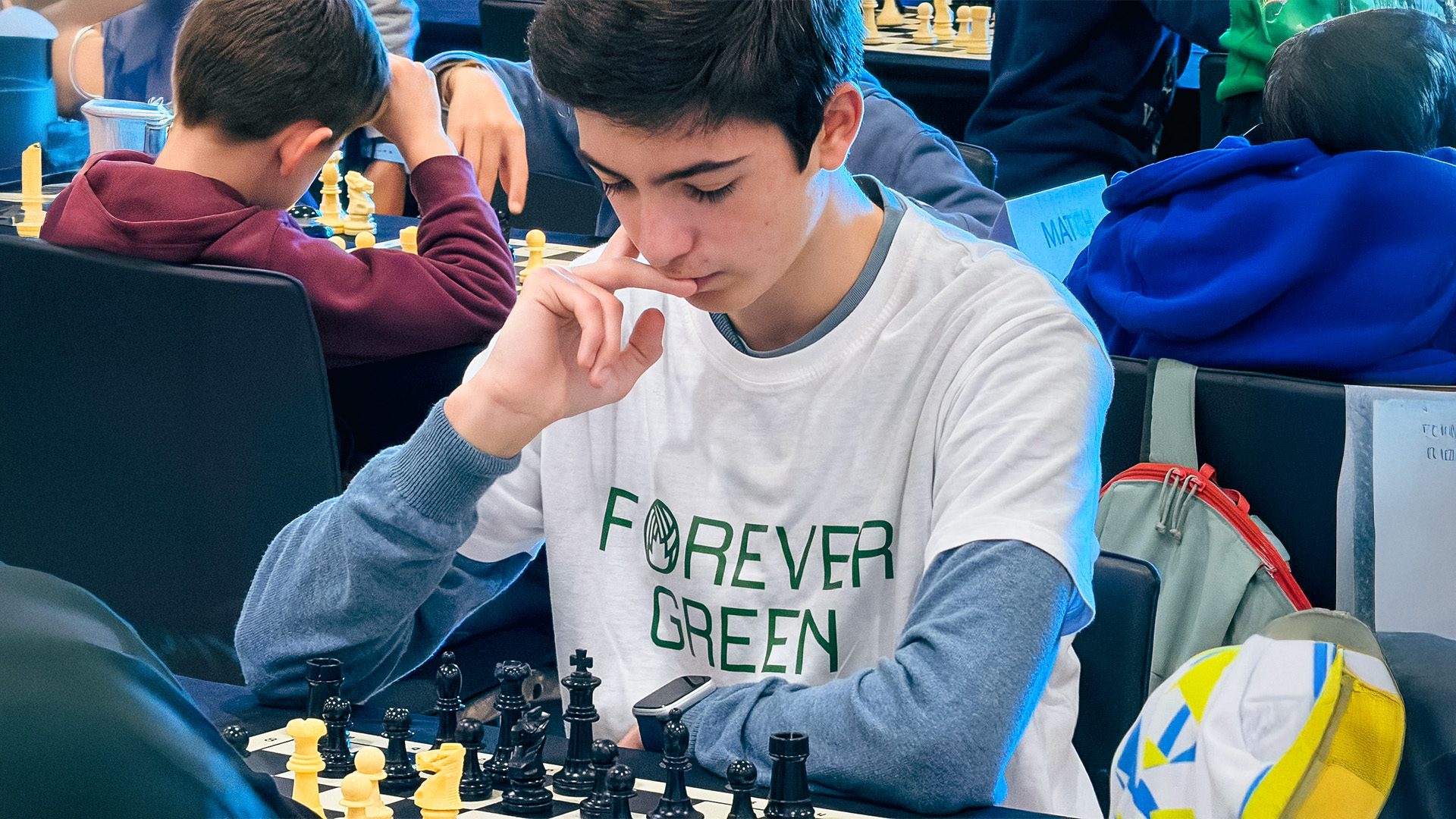 La Escuela de Ajedrez Fundación Real Betis Balompié cuenta esta temporada con más de 180 alumnos y 6 sedes