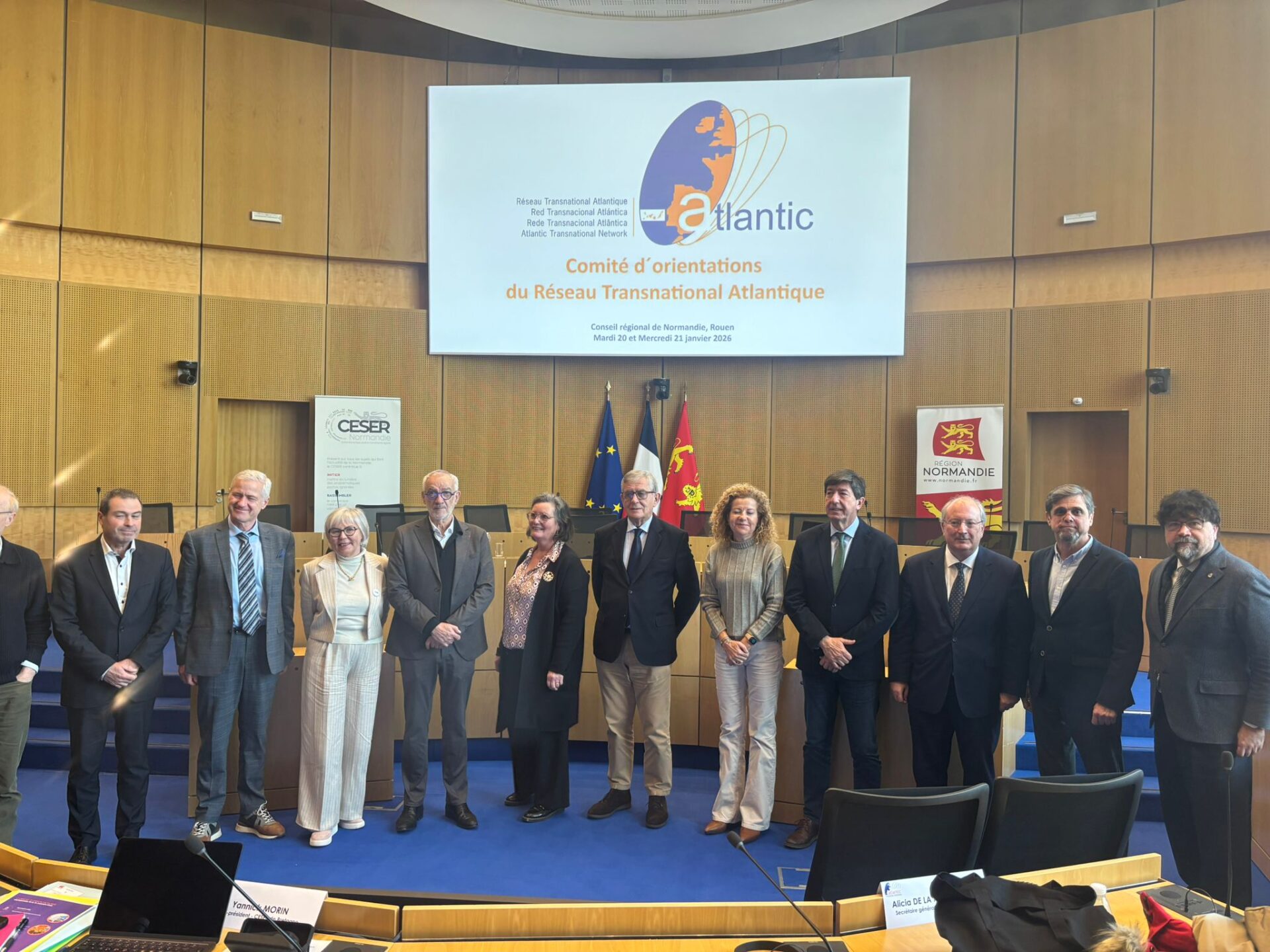 Reunión del Comité de Orientaciones de la Red Transnacional Atlántica (RTA)