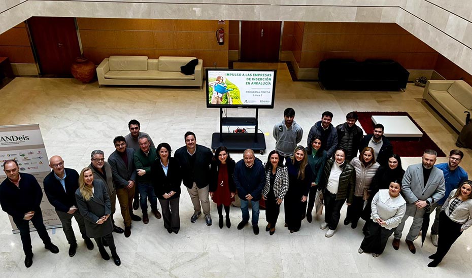 Empleo impulsa la creación y consolidación de las empresas de inserción en Andalucía a través de Andeis