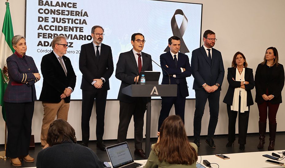 La Junta destaca el ritmo “sin parangón” de los forenses en el levantamiento y autopsias a los fallecidos en Adamuz