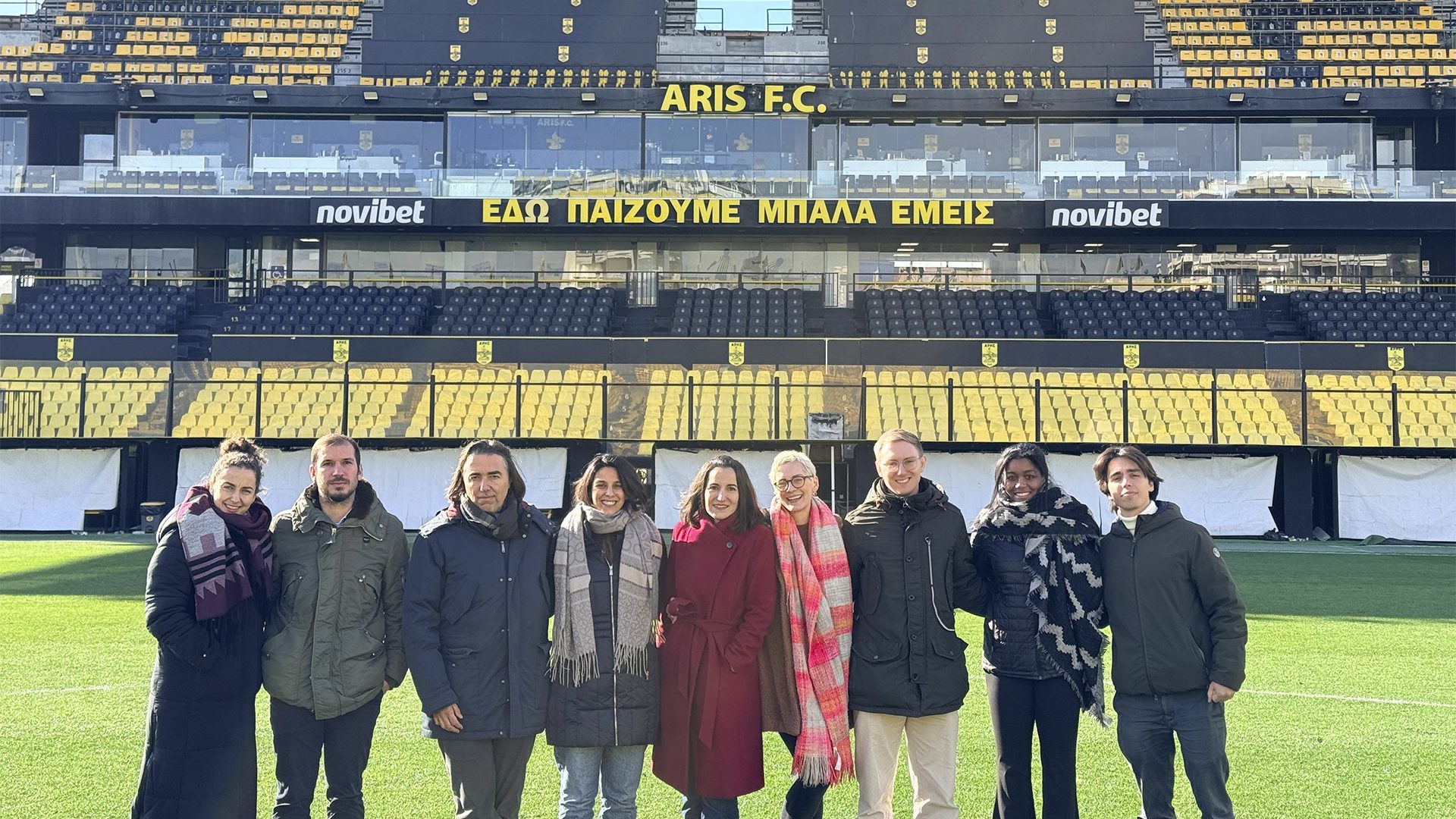 El Real Betis Balompié y sus socios europeos continúan impulsando la transparencia en el fútbol con una nueva reunión del proyecto Garfield en Grecia