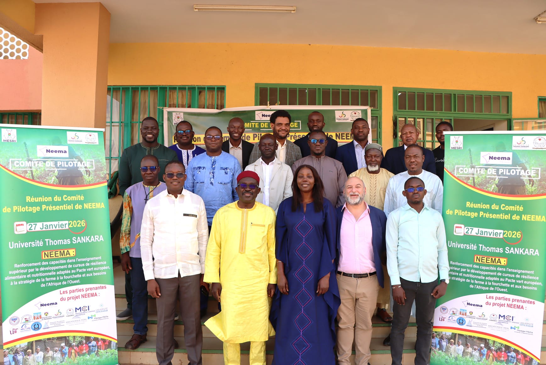 Investigadores US participan en el comité de pilotaje del proyecto Neema en Burkina Faso