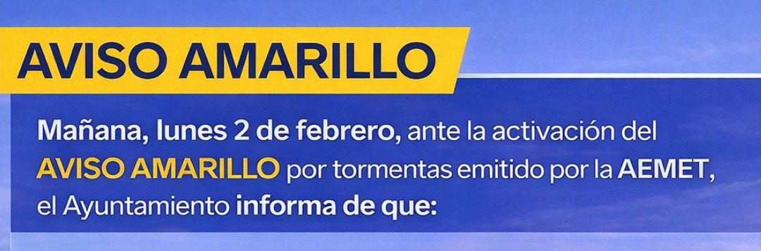 AVISO AMARILLO