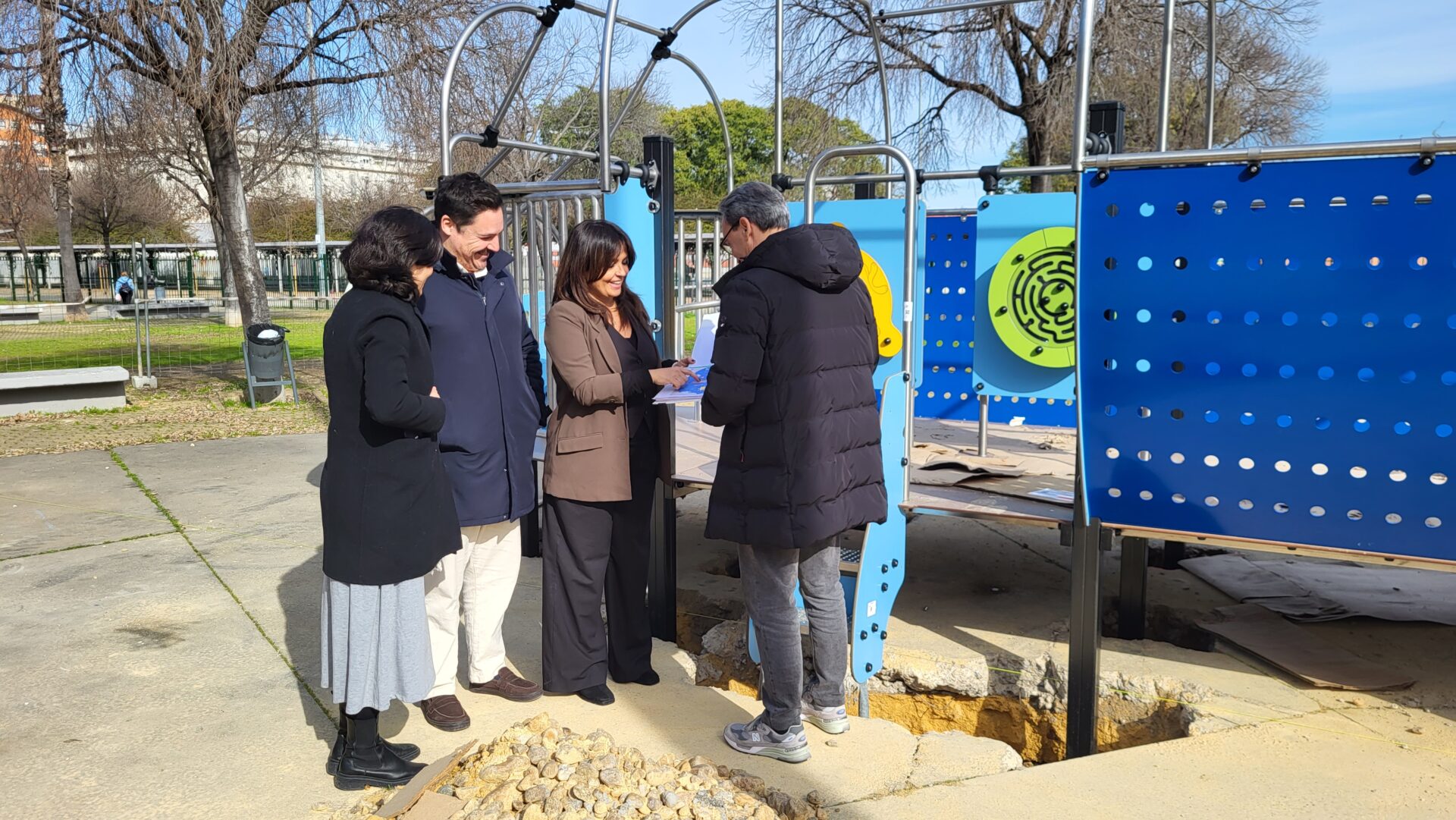 El Gobierno de Sanz impulsa un gran parque infantil singular en Sevilla Este con una inversión superior a 500 000 euros