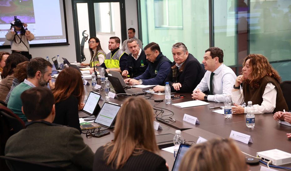 La Junta eleva a Situación Operativa 2 el Plan ante el Riesgo de Inundaciones en Andalucía