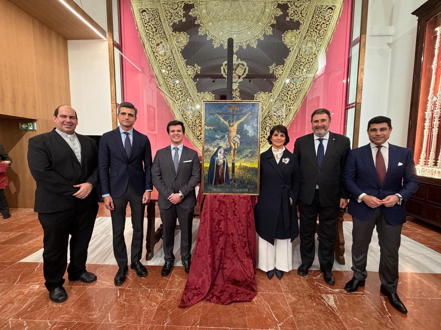 Presentados el pregonero y el cartel del Pregón Universitario de la Semana Santa
