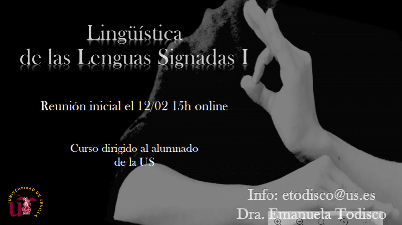 Lingüística de las Lenguas Signadas I